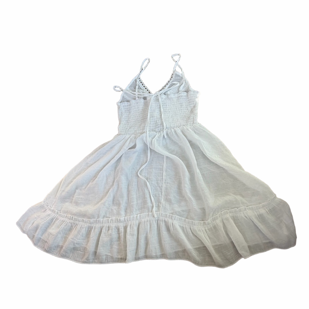 Sheer Women’s White Dress - Picture 2 of 2